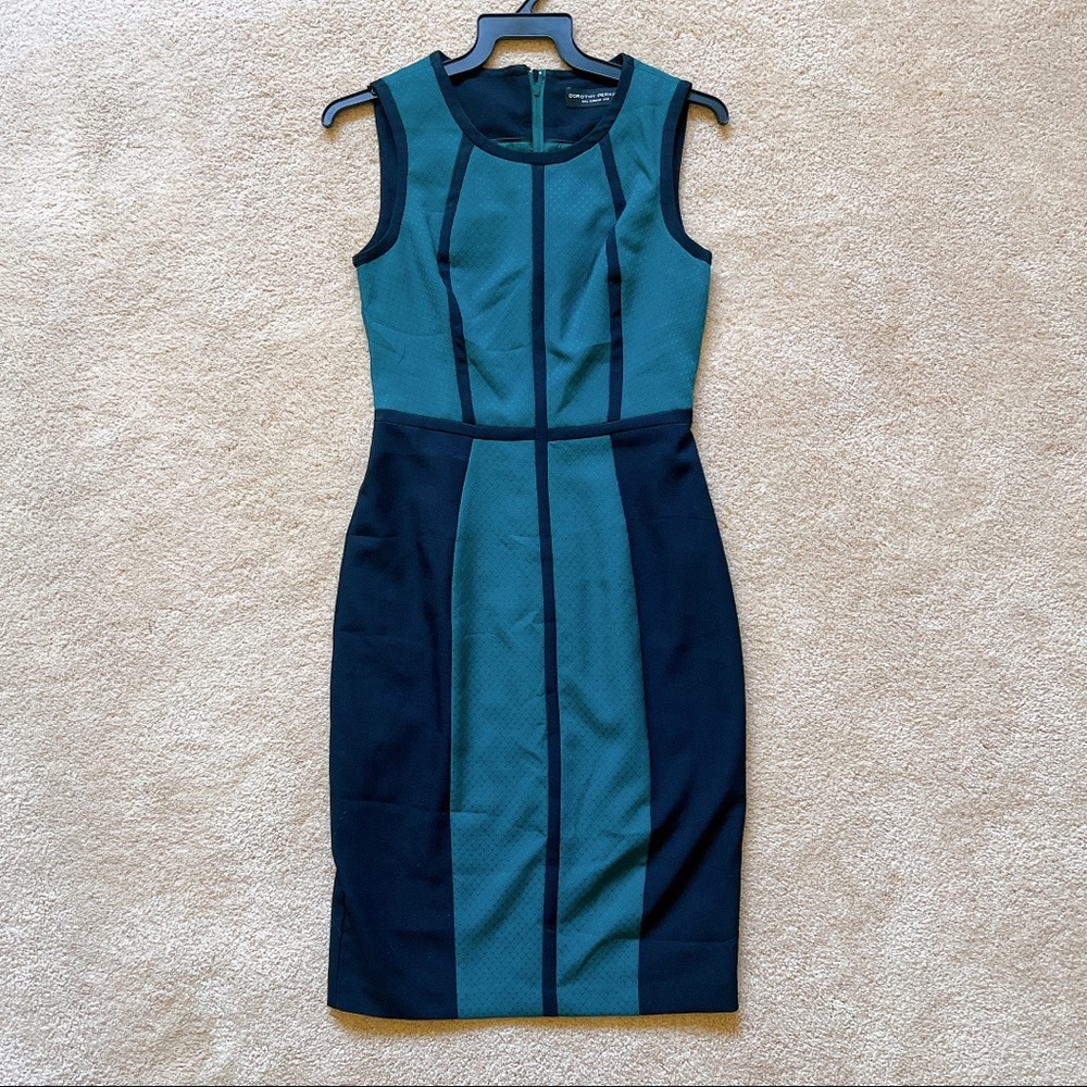 DOROTHY PERKINS EMERALD DRESS SIZE US 2 / UK 6